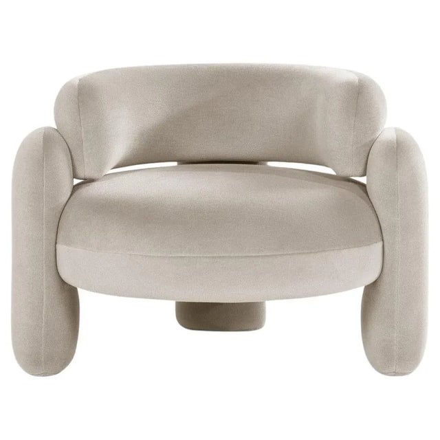 Beige Embrace Gentle 223 Armchair by Royal Stranger For Sale - Image 8 of 8