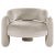 Beige Embrace Gentle 223 Armchair by Royal Stranger For Sale - Image 8 of 8