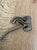 Mid-Century Modern Vintage Triple Pronged Articulating Wall Hook in Brass For Sale - Image 3 of 6