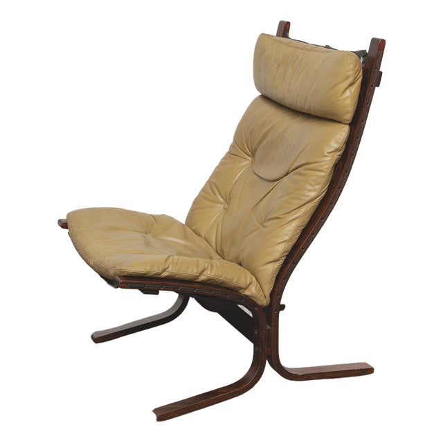 Light Brown Siesta Armchair by Ingmar Relling for Westnofa, Norway, 1960s For Sale