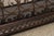 Designer Metal Base Leather Top Console Table For Sale - Image 12 of 18