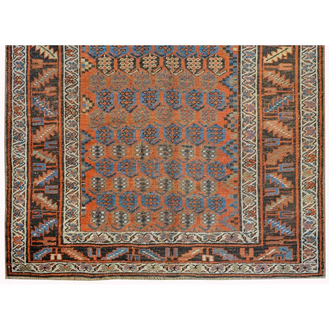 Early 19th Century Bidjar Rug For Sale In Chicago - Image 6 of 9
