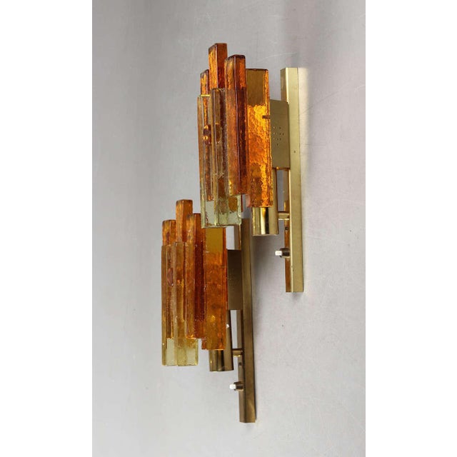 Mid-Century Modern Wall Lights Attributed to Svend Aage Holm Sorensen - a Pair For Sale - Image 3 of 4