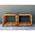 Vintage Trellis Rattan and Glass Side Tables - Pair For Sale - Image 9 of 12