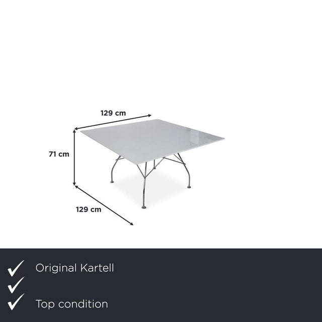 This dining table from Kartell's Glossy series is a true highlight for your dining room, bringing a wonderfully bright...