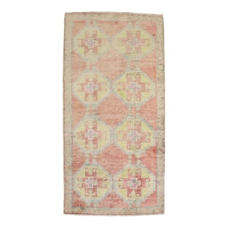 Vintage Turkish Anatolian Rug 5'2'' X 9'10' For Sale