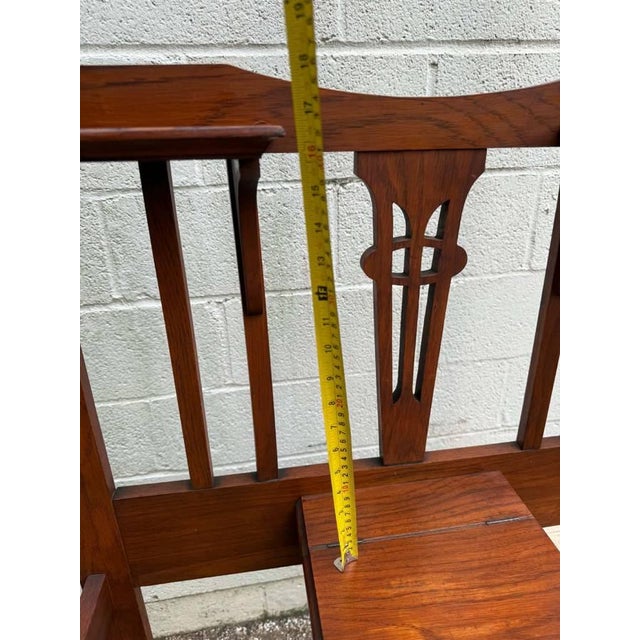 Antique Arts and Crafts Hall Tree, Umbrella Stand For Sale - Image 4 of 16