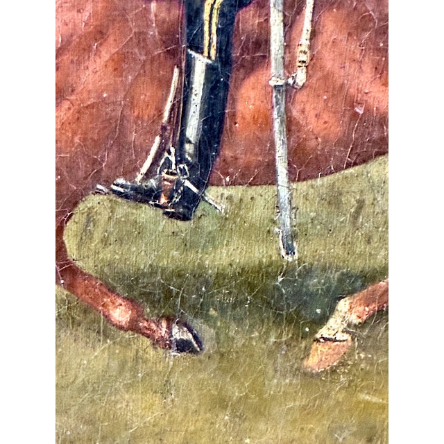 Early 19th Century 19th Century Portrait of a British Cavalry Officer For Sale - Image 5 of 12