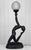 Vintage Art Deco Nude Women Globe Figural Table Lamp For Sale - Image 4 of 15