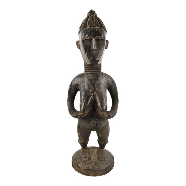 Early 20th Century Mende Standing Figure For Sale