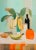 Still Life with Bananas and Citrus Hues - 9x12 Giclée Art Print, Unframed This art print, titled "Still Life with Bananas...