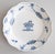 Blue 18th Century French Nevers Faience Blue & White Faience Scalloped Floral Plate For Sale - Image 8 of 8