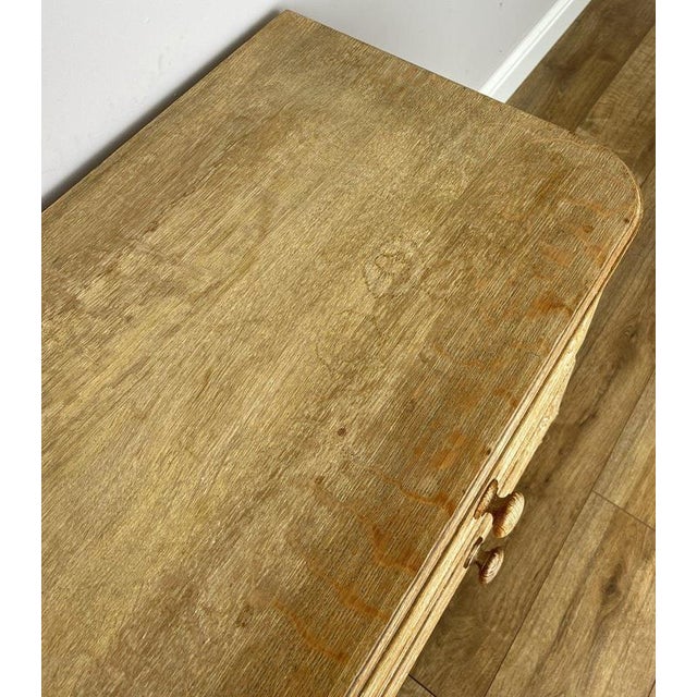 Vintage French Louis Oak Chest of 2 Drawers For Sale - Image 14 of 17