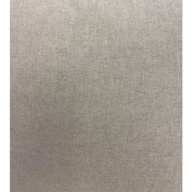 16" Square Pillow Adorned With Jovial Rustic Pigs of Various Sizes & Colors - Made in Uk For Sale - Image 9 of 10