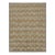 Rug & Kilim’s Scandinavian Style Custom Rug in Gold, Beige-Brown Geometric Patterns - 6x9 For Sale
