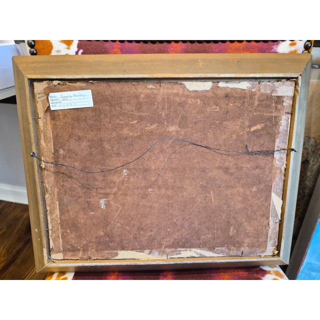 Impressionist Oil Painting on Board For Sale In Greensboro - Image 6 of 6