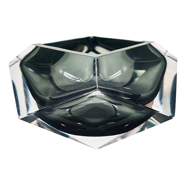 Large Italian Ashtray in Murano Glass by Nason, 1960s For Sale