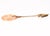 Metal Antique Art Deco 14k Gold and Carved Agate Jabot Pin For Sale - Image 7 of 15