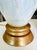 1950s Large Murano Opalescent Blue Gold Inclusions Table Lamps - a Pair For Sale - Image 12 of 18