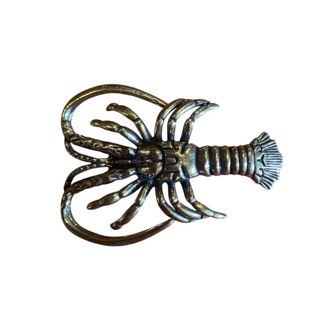 Art Deco Lobster Knife Rests, 1960s, Set of 12 For Sale - Image 6 of 8
