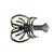 Art Deco Lobster Knife Rests, 1960s, Set of 12 For Sale - Image 6 of 8