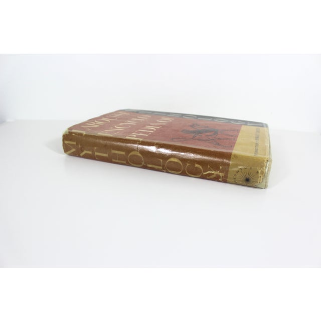 American 1960 Mythology Larousse Encyclopedia of Mythology Coarse Linen Hard Cover Book With Dust Jacket For Sale - Image 3 of 18