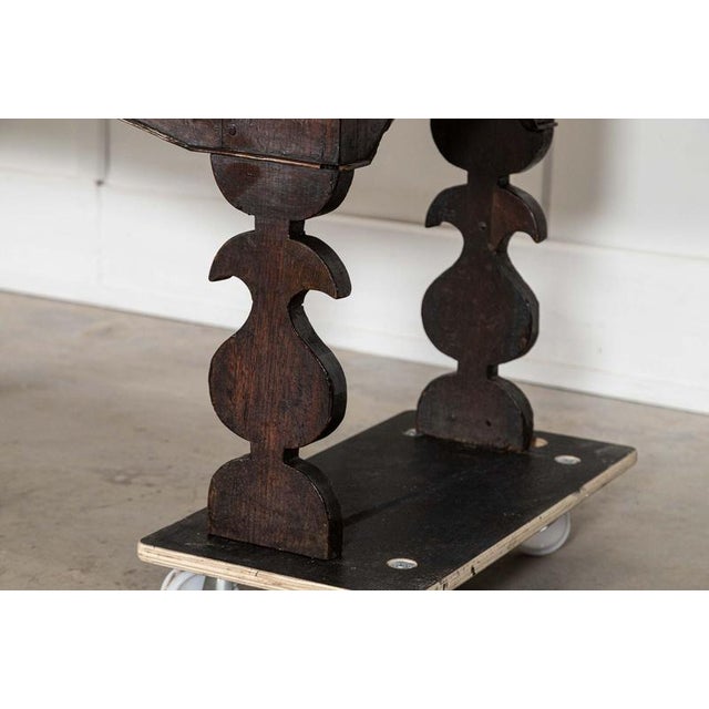 Large 18th Century English Oak Dresser Base, 1780 For Sale - Image 15 of 17