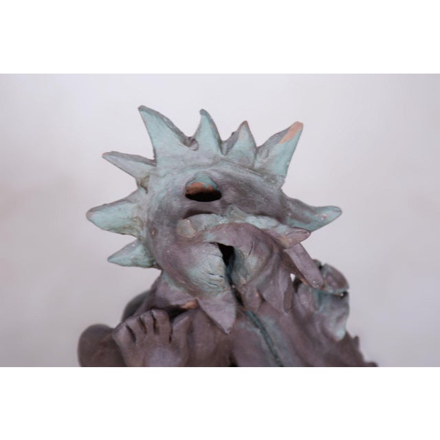 1950s Mid-Century Sculpture in Ceramic, 1950s For Sale - Image 5 of 9