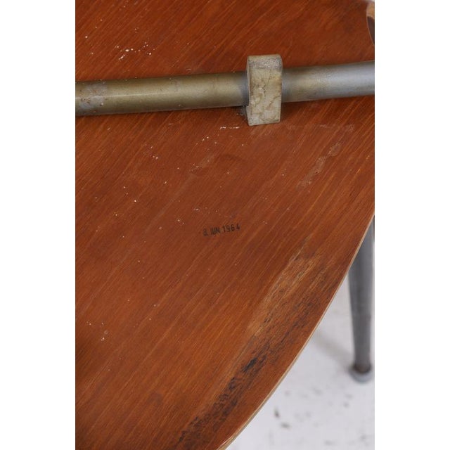 Mid-Century Teak Chair, 1960s For Sale - Image 9 of 14