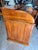 Brown Italian Roller Desk in Walnut For Sale - Image 8 of 10