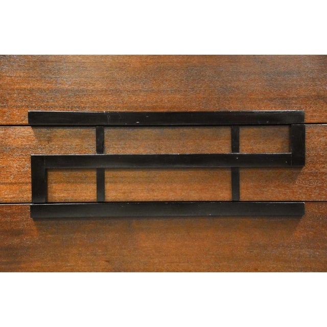 Wood Maximilian for Karp Furniture Mahogany Mid Century Modern Dresser For Sale - Image 7 of 11