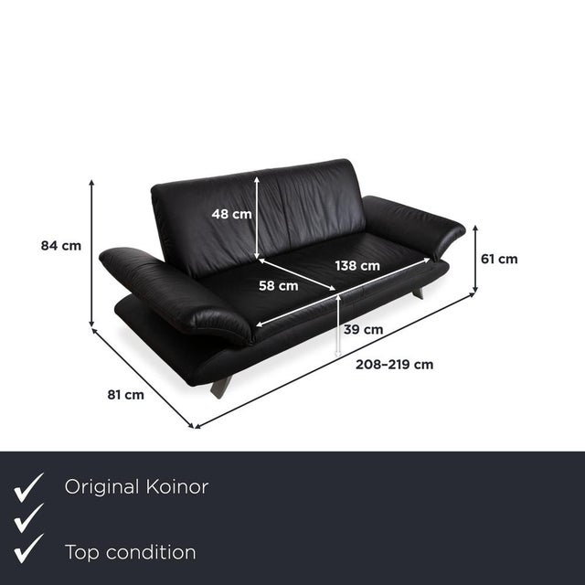 The Koinor Rossini sofa is the perfect choice for aesthetes who value first-class seating comfort and Italian-inspired...