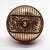 This Italian Renaissance style asymmetrical polished bronze entry door knobs were made by Reading in the 1890 catalog. It...