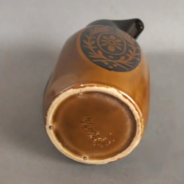 Antique Art Nouveau Ceramic Chocolate Pot For Sale - Image 6 of 9