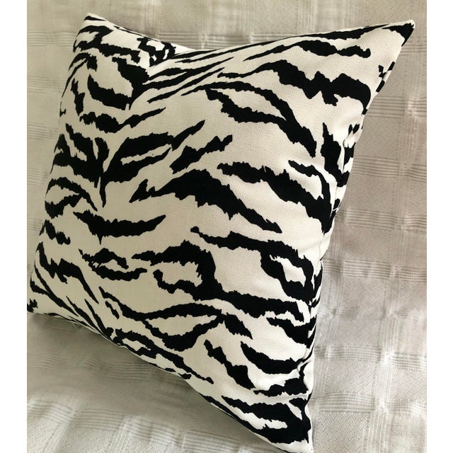 Safari Tiger Print Outdoor Indoor 16 Blended Down Pillows A
