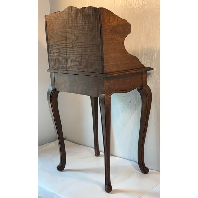 Vintage French Telephone Stand Side Table For Sale - Image 9 of 9