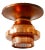 Mid-Century Danish Copper Ceiling Lamp For Sale