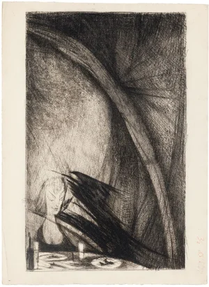 Nightmare - Original Etching - 1958 1958