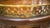 Regency Style Round Mahogany Accent Table With Brass Gallery & Compass Star Top For Sale - Image 9 of 11