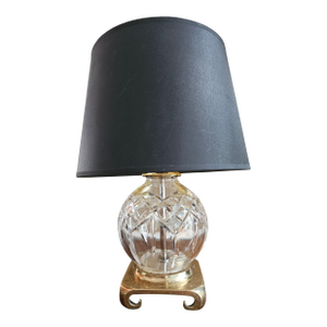 Vintage Waterford Crystal Table Boudoir Lamp