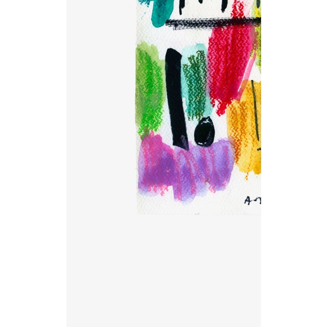 Not Yet Made - Made To Order Abstract Outsider Art Color Study Giclee Print For Sale - Image 5 of 7