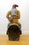 Wood Large Black Forest-Type Figure Astride a Wine/Beer Barrel in Carved & Painted Wood For Sale - Image 7 of 7