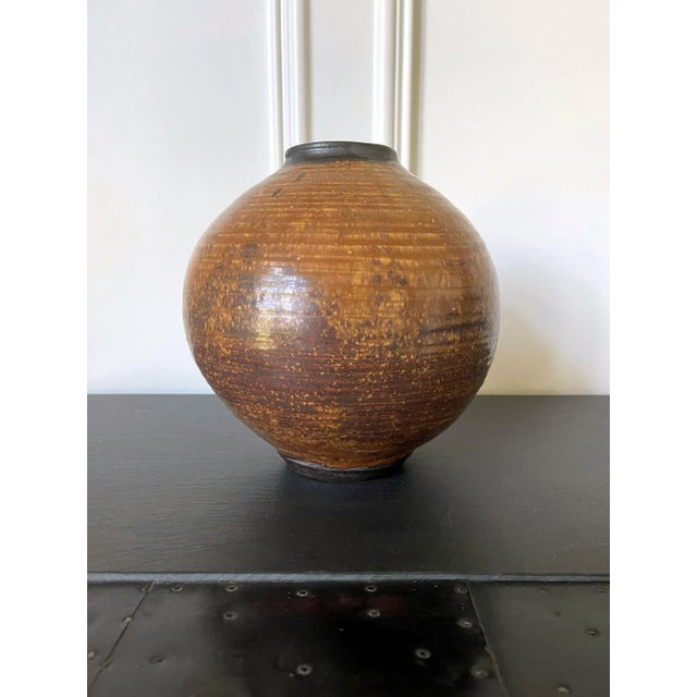 Ceramic Ceramic Moon Jar Vase by Otto Heino For Sale - Image 7 of 13