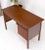 Danish Mid Century Modern Petit Single Pedestal Desk Two Drawers For Sale - Image 10 of 13