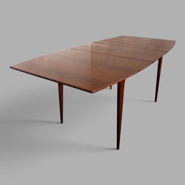Teak Butterfly Extending Dining Table from McIntosh, 1960s For Sale - Image 3 of 10