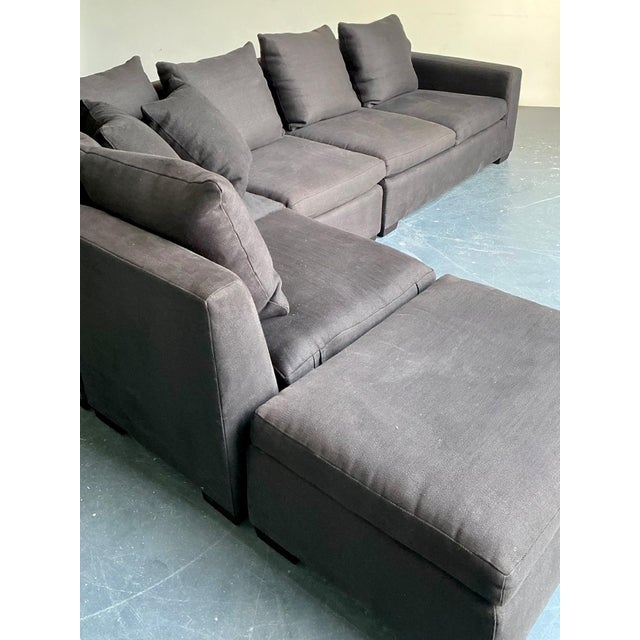 Vintage Ralph Lauren Upholstered Modular Sectional Sofa For Sale - Image 13 of 18