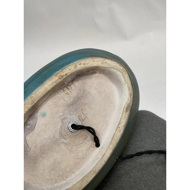 1950s Ceramic Lamp from Delespinasse, 1950s For Sale - Image 5 of 9