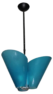Murano Glass Chandelier by Federico De Majo, 1980s