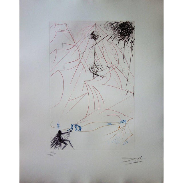 Salvador Dali, Le Vaisseau fantôme Hommage à Wagner, Lithograph For Sale