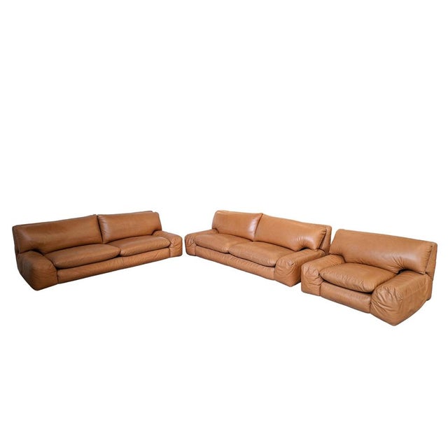 Bengodi Sofa Set by Cini Boeri for Arflex Italia, 1970, Set of 3 For Sale - Image 15 of 15